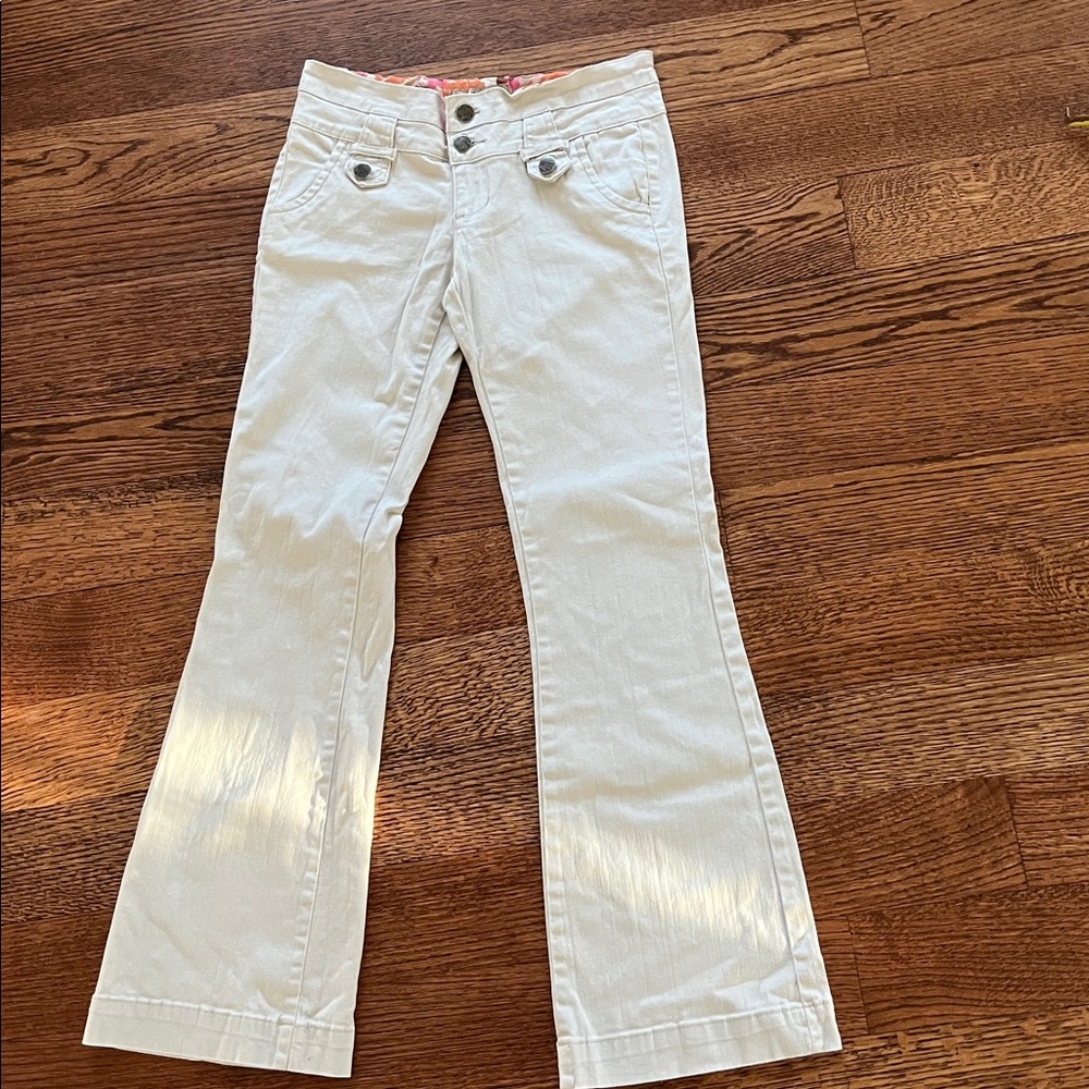 Hybrid & Company women pants. Off white